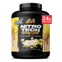 Купить MuscleTech, Nitro-Tech, сывороточный протеин, банана крем, 2,27 кг