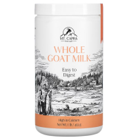 Купить Mt. Capra, цельное козье молоко, Whole Goat Milk, 453 г