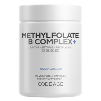 Купить Codeage, комплекс с метилфолатом группы B, 120 капсул