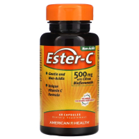Купить American Health, Ester-C, Эстер-С 500 мг, 60 капсул