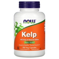 Купить NOW Foods, келп, 325 мкг, 250 растительных капсул