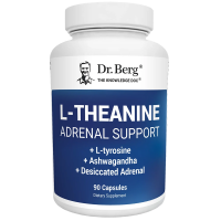 Купить Dr. Berg, L-теанин, L-Theanine, 200 мг, 90 капсул