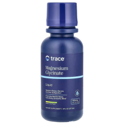 Купить Trace, Жидкий магний глицинат, 120 мг, со вкусом лимона, 237 мл