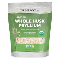 Купить Dr. Mercola, Псилиум 100% органическая шелуха подорожника (Psyllium), 340 гр