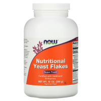 Купить Now Foods, пищевые дрожжи в хлопьях, Nutritional Yeast Flakes, 284 г