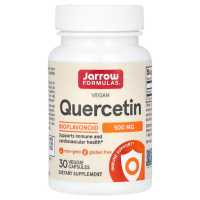 Купить Jarrow Formulas, Кверцетин, Quercetin, 500 мг, 30 растительных капсул