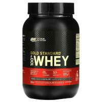 Купить Optimum Nutrition, 100% Whey сывороточный протеин, двойной шоколад, 907 г