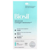 Купить BioSil, улучшенный источник коллагена, Advanced Collagen Generator, 120 капсул с жидкостью