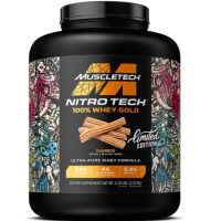 Купить MuscleTech, Nitro-Tech, сывороточный протеин, со вкусом чурроса, 2,32 кг