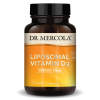 Купить Dr. Mercola, Липосомальный витамин Д3, Liposomal vitamin D3 5000 МЕ, 30 капсул