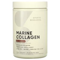 Купить Sports Research, Marine Collagen, морской коллаген, темный шоколад, 426 г
