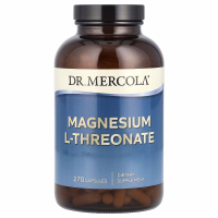 Купить Dr. Mercola, Магний Л-треонат, Magnesium L-Threonate, 270 капсул
