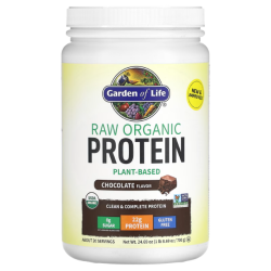 Купить Garden of Life, Organic Protein, Органический протеин, шоколад, 700 г
