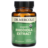 Купить Dr. Mercola, Органический экстракт родиолы, 30 капсул