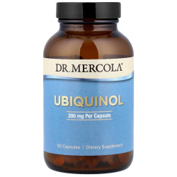 Купить Dr. Mercola, Ubiquinol, убихинол, 200 мг, 90 капсул