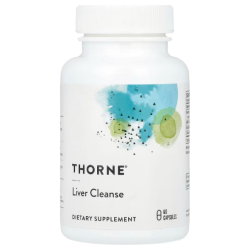 Купить Thorne, Liver Cleanse, Очищение печени, 60 капсул