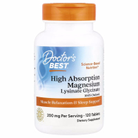 Купить Doctors Best, Magnesium, Магний, 100 мг, 120 таблеток