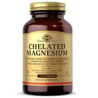 Купить Solgar, магний в хелатной форме, Chelated Magnesium, 100 таблеток