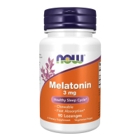 Купить NOW Foods, Melatonin, Мелатонин 3 мг, 90 жевательных пастилок