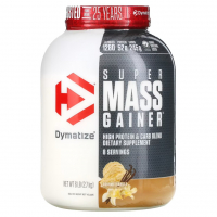Купить Dymatize, Super Mass Gainer, со вкусом ванили, 2,7 кг
