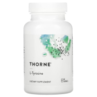 Купить Thorne, Л-тирозин, L-Tyrosine 500 мг, 90 капсул