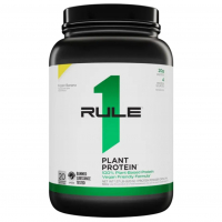 Купить Rule One, Plant Protein, Растительный протеин, Замороженный банан, 620 г