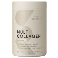 Купить Sports Research, Multi Collagen, мультиколлагеновый комплекс, без вкус, 300 г