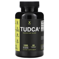 Купить Humanx, Tudca+ 1000 мг, добавка для очистки печени и желчного пузыря, 60 капсул