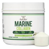 Купить Double Wood, Marine Collagen, Морской коллаген, 456 г