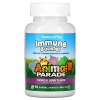 Купить Nature's Plus, Animal Parade, добавка для укрепления детского иммунитета, 90 таблеток