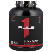 Купить Rule One, Clean Gainer, Гейнер, шоколадная помадка, 2,24 кг