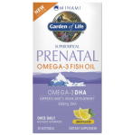 Garden of Life, Prenatal Omega-3 fish oil, 30 softgels