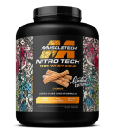 MuscleTech, Nitro-Tech, сывороточный протеин, со вкусом чурроса, 2,32 кг